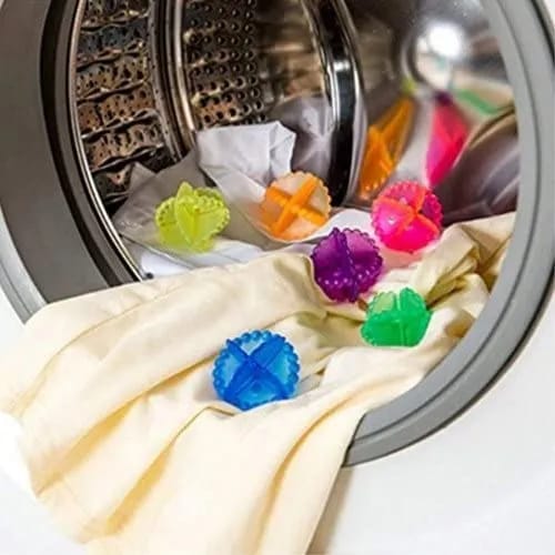4pcs Reusable Washing Machine Winding Laundry Anti-tangle Balls Washing Laundry Balls - image 1