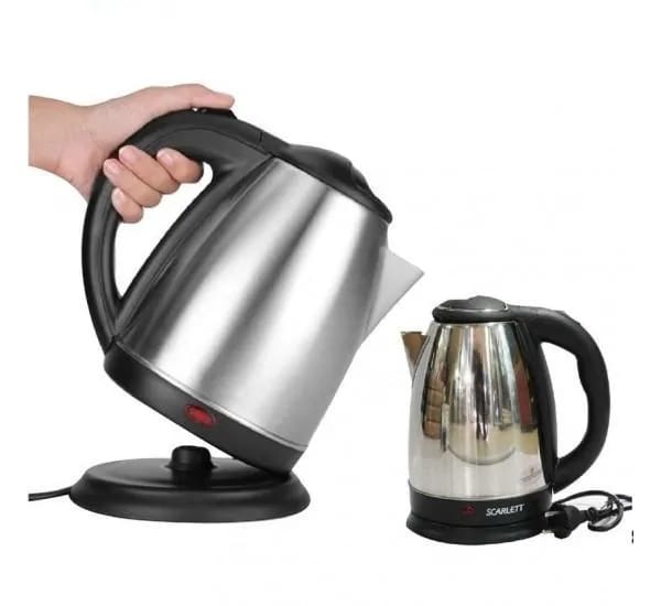 Combo Of Stainless Steel Thermos Bottle 1 Liter + Electric Kettle - 2 Liter - image 3