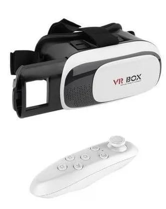 VR Box VR02 Virtual Reality 3D Glasses with Bluetooth Gamepad Remote Controller - image 3