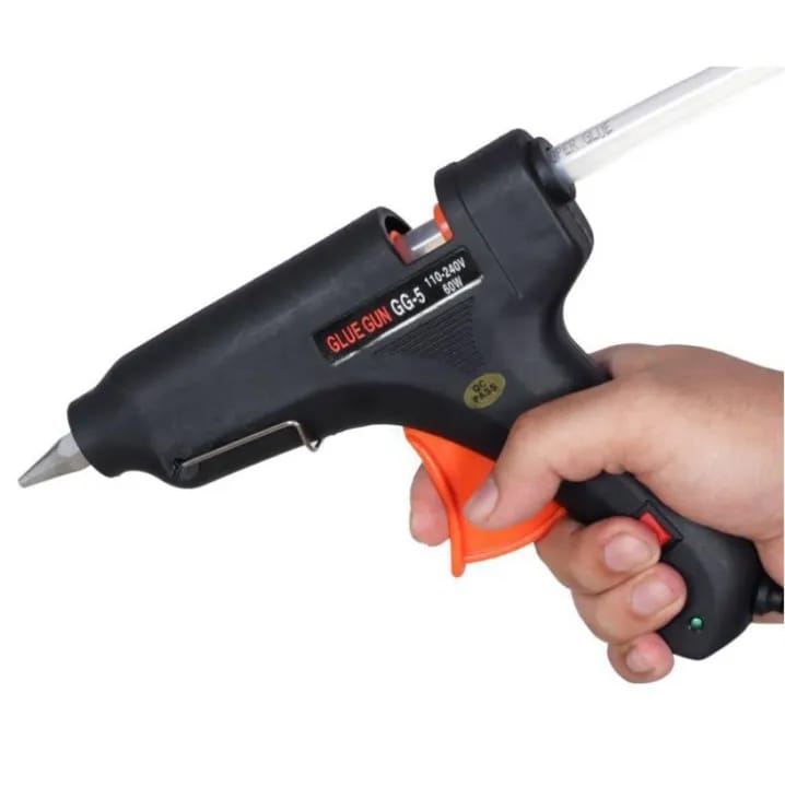 Hot Melt Glue Gun with 10 Pcs Strong Viscosity Glue Sticks, Paintless Dent Repair Mini Guns Thermo Electric Heat Temperature Tool 80W - image 2