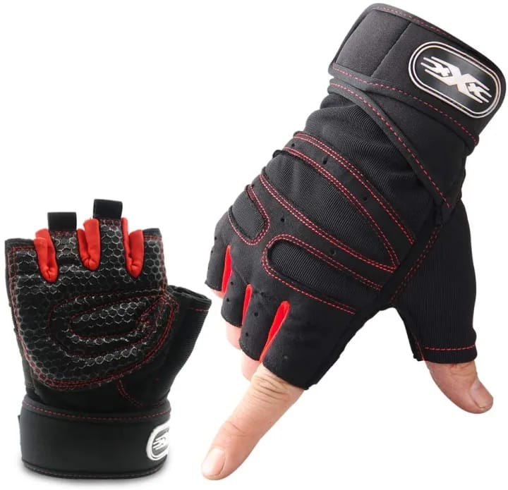 Weightlifting, Fitness Sports Gym Gloves Support For Weightlifting Workout Gym Gloves - image 1