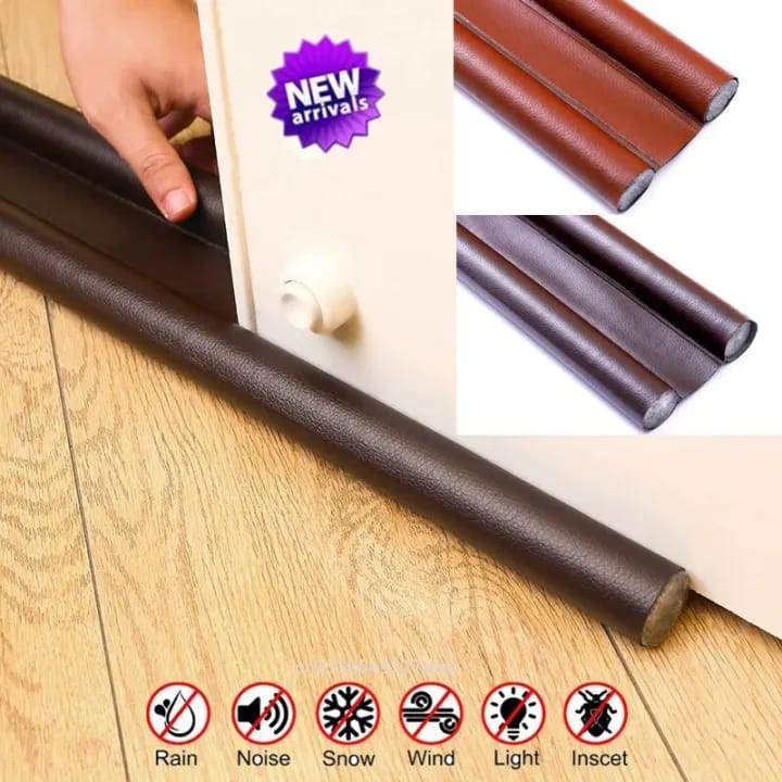 2 Pic Flexible Door Bottom Sealing Strip Guard Sealer Stopper Door Weatherstrip Guard Wind Dust Blocker Sealer Stopper Door Seal - image 5