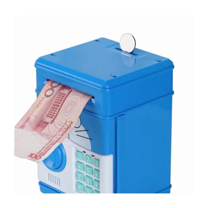 Money Safe ATM Piggy Saving Bank With Electronic Lock & Password (Color May Vary) - image 5