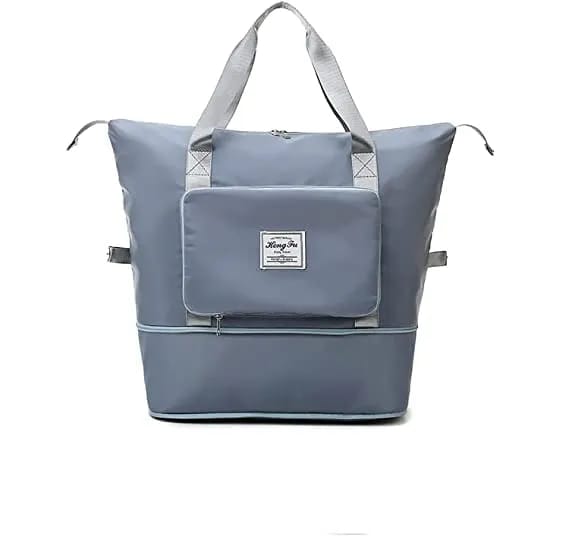 Fashion Travel Duffel Bag, Sports Tote Gym Bag, Shoulder Weekender Overnight Bag For Women - image 1