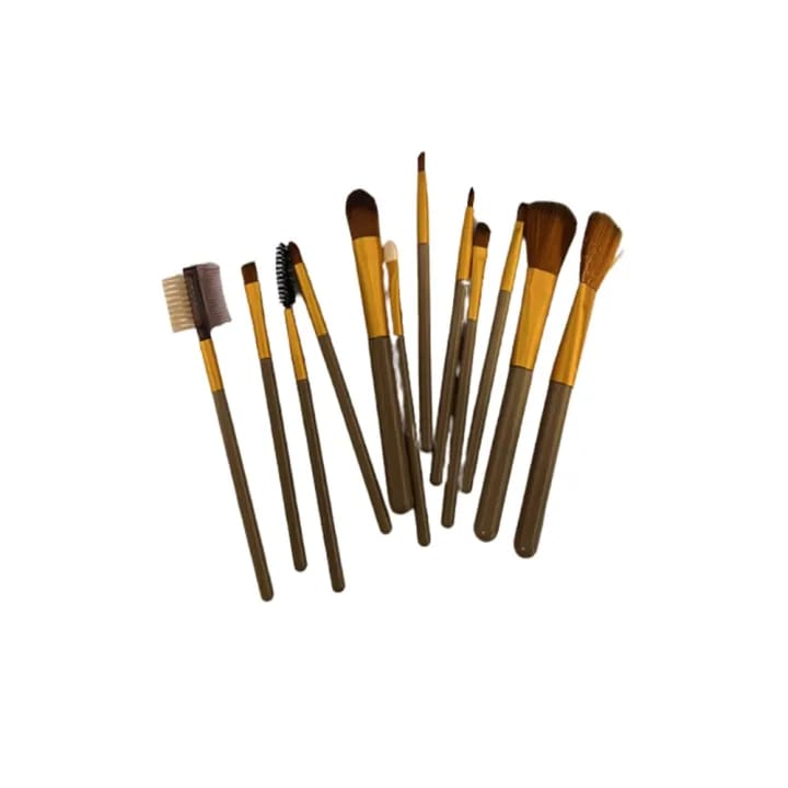 12 Pcs Makeup Brushes Premium Make up Brush Set For Foundation Blending Blush Powder Brushes - image 4