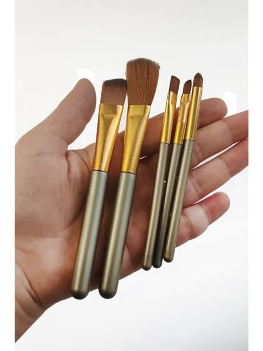 12 Pcs Makeup Brushes Premium Make up Brush Set For Foundation Blending Blush Powder Brushes - image 5