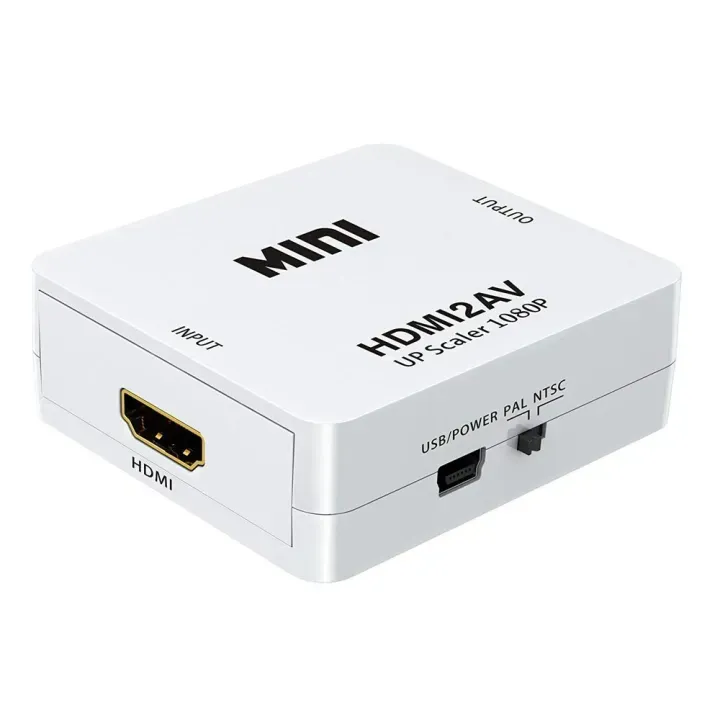 HDMI2AV UP Scaler 1080P HD Video Converter Media Streaming Device - image 2