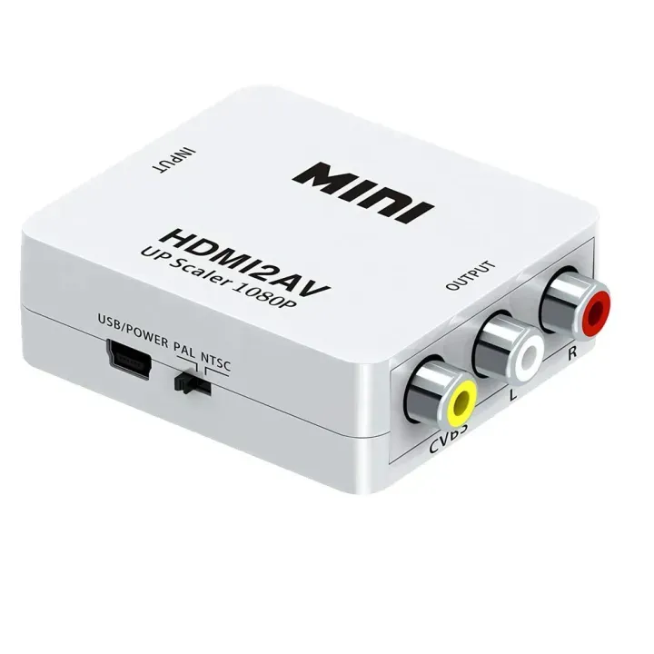 HDMI2AV UP Scaler 1080P HD Video Converter Media Streaming Device - image 3