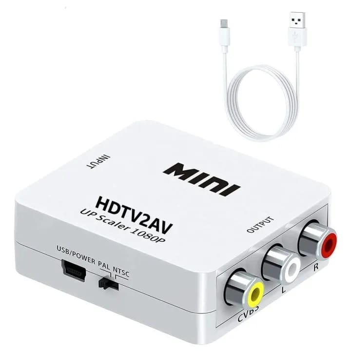 HDMI2AV UP Scaler 1080P HD Video Converter Media Streaming Device - image 5