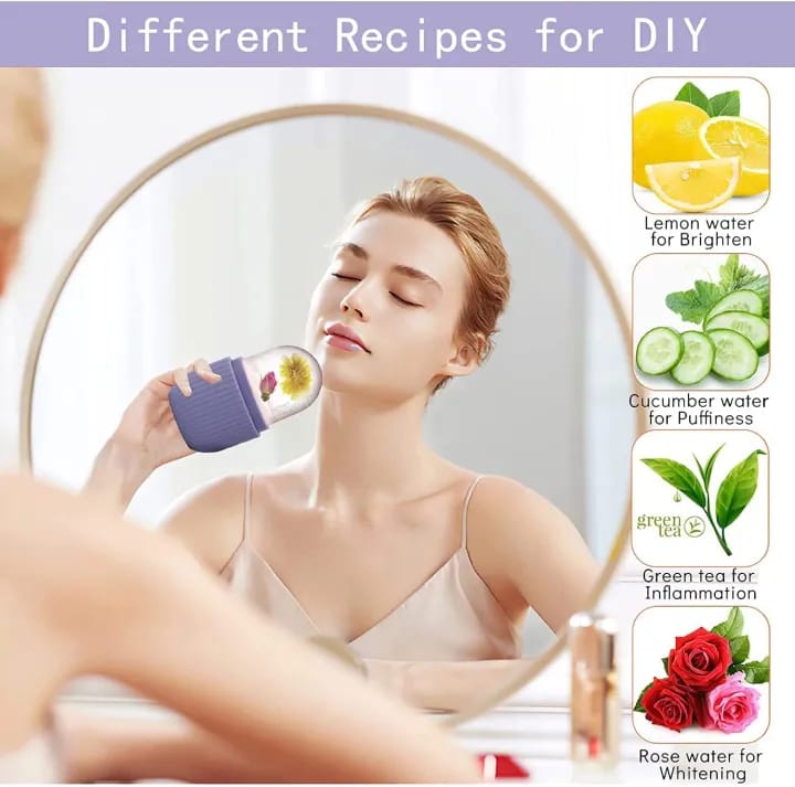 Silicone Reusable Ice Face Roller - image 2