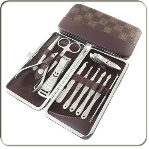 12 In 1 Stainless Steel Professional Manicure Fashion Tool Set - image 2