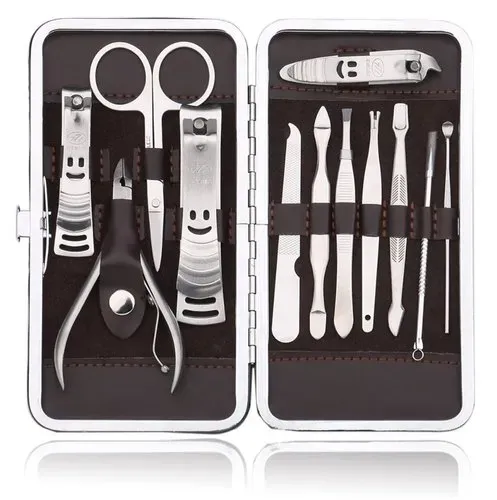 12 In 1 Stainless Steel Professional Manicure Fashion Tool Set - image 1
