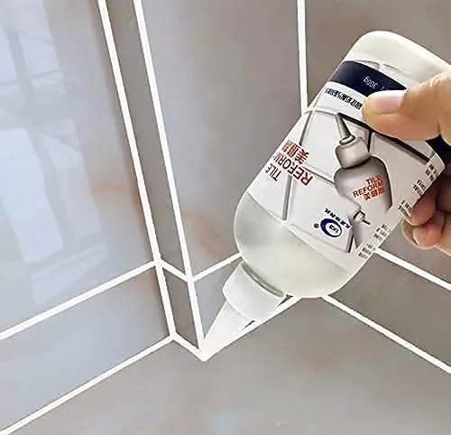 Tiles Gap Filler Waterproof Crack Grout Gap Filler Agent Silicone Sealant for Home Sink Gaps Repair Filler Tube Paste - image 1