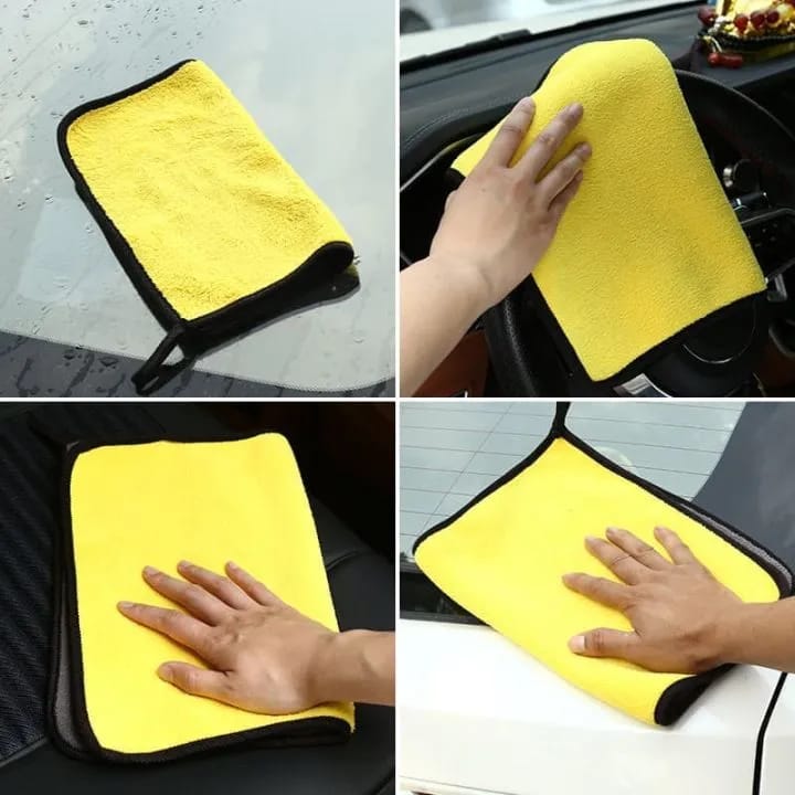 Super Thick Single Micro-Fiber Cleaning Towel for Car/Home - image 3