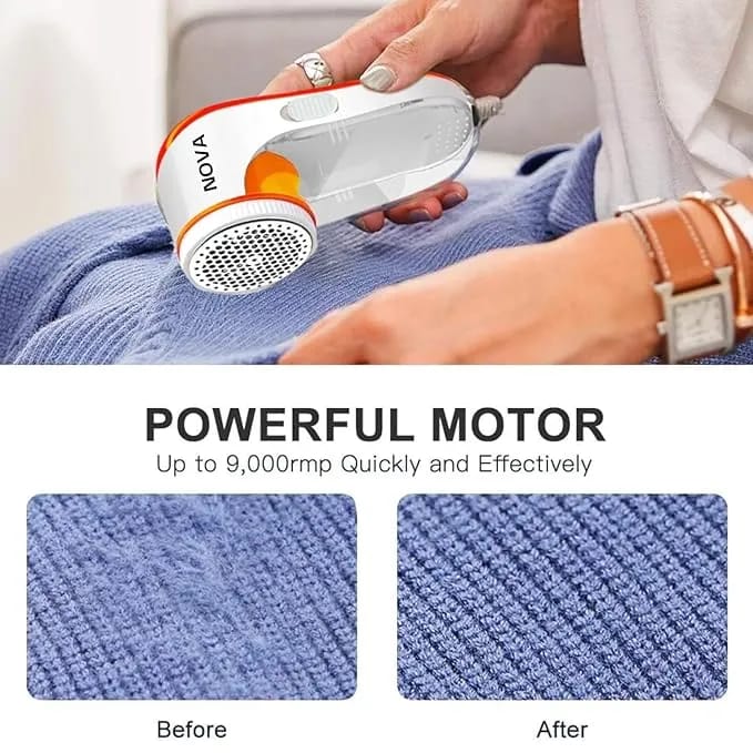 Prime Picks Advanced Electric Lint Remover | Bhur Remover | Bhuwa Remover Removes Lint From All Woolens Sweaters, Blankets, Jackets Lint/Fabric Shaver For Clothes - image 1