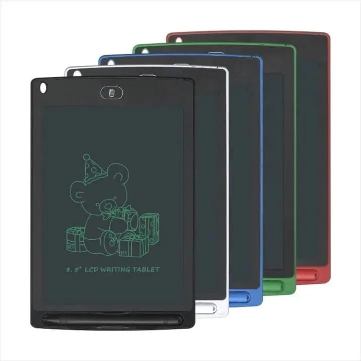 LCD Writing Tablet 8.5 Inch Tablet Electronic Writing & Drawing Doodle Board For Kids (Multicolor) - image 1