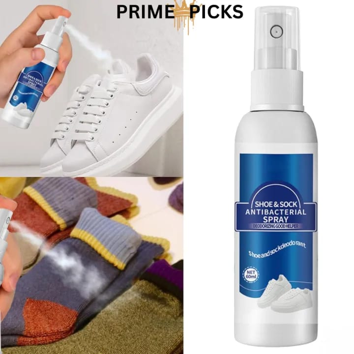 Prime Picks Shoe and Sock Deodorizer Spray Odor Eliminator Fresh Scent Footwear Care - image 4