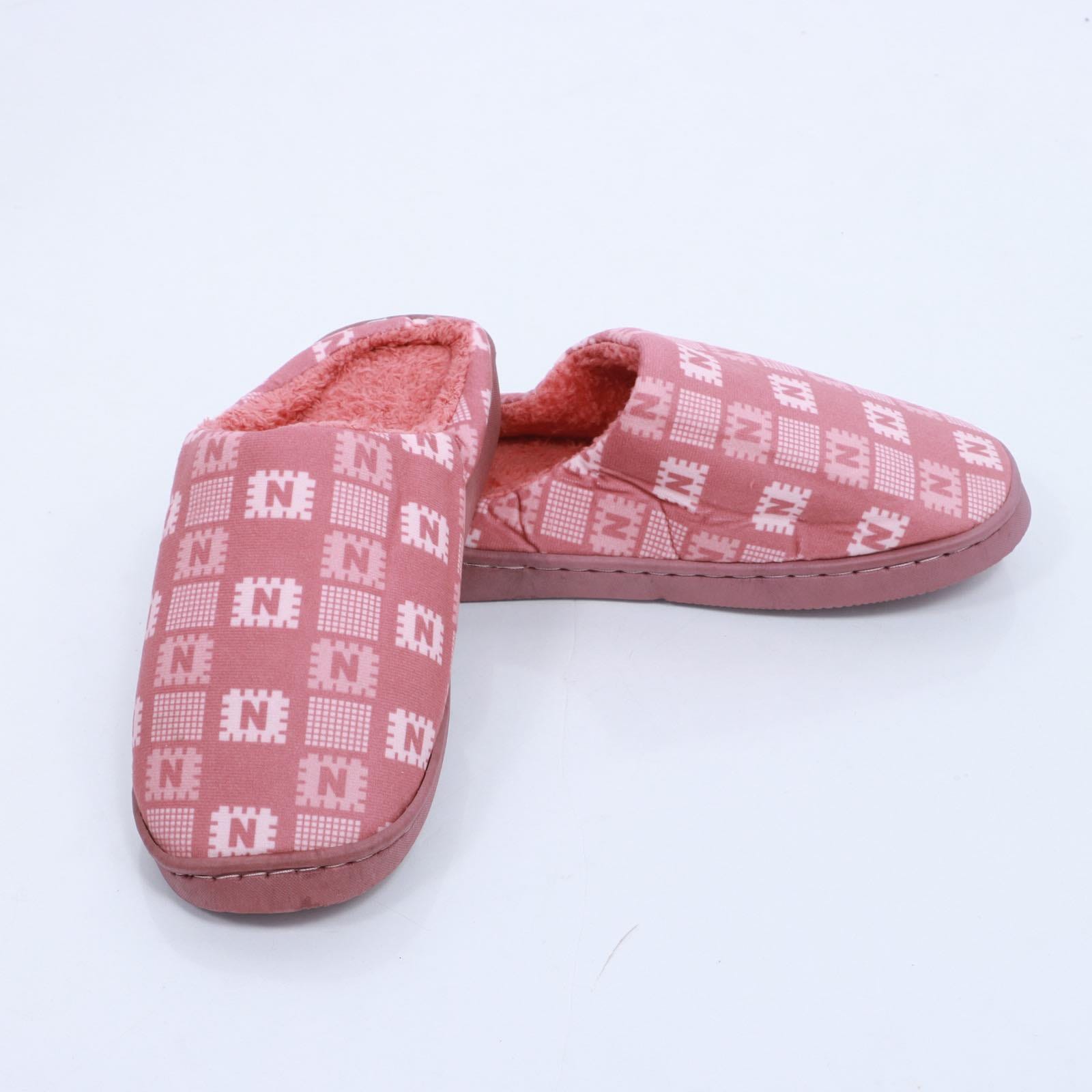 Pink Winter Unisex Indoor Slippers - image 2