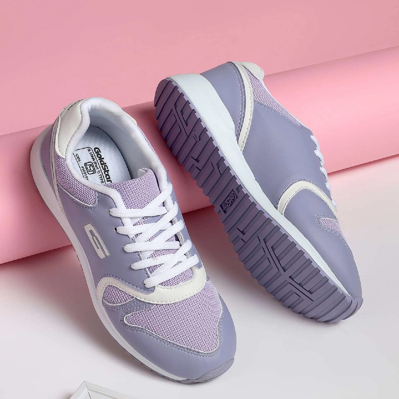 GoldStar DAISY-02 Women'S Light Blue & White Casual Running Shoes - image 1