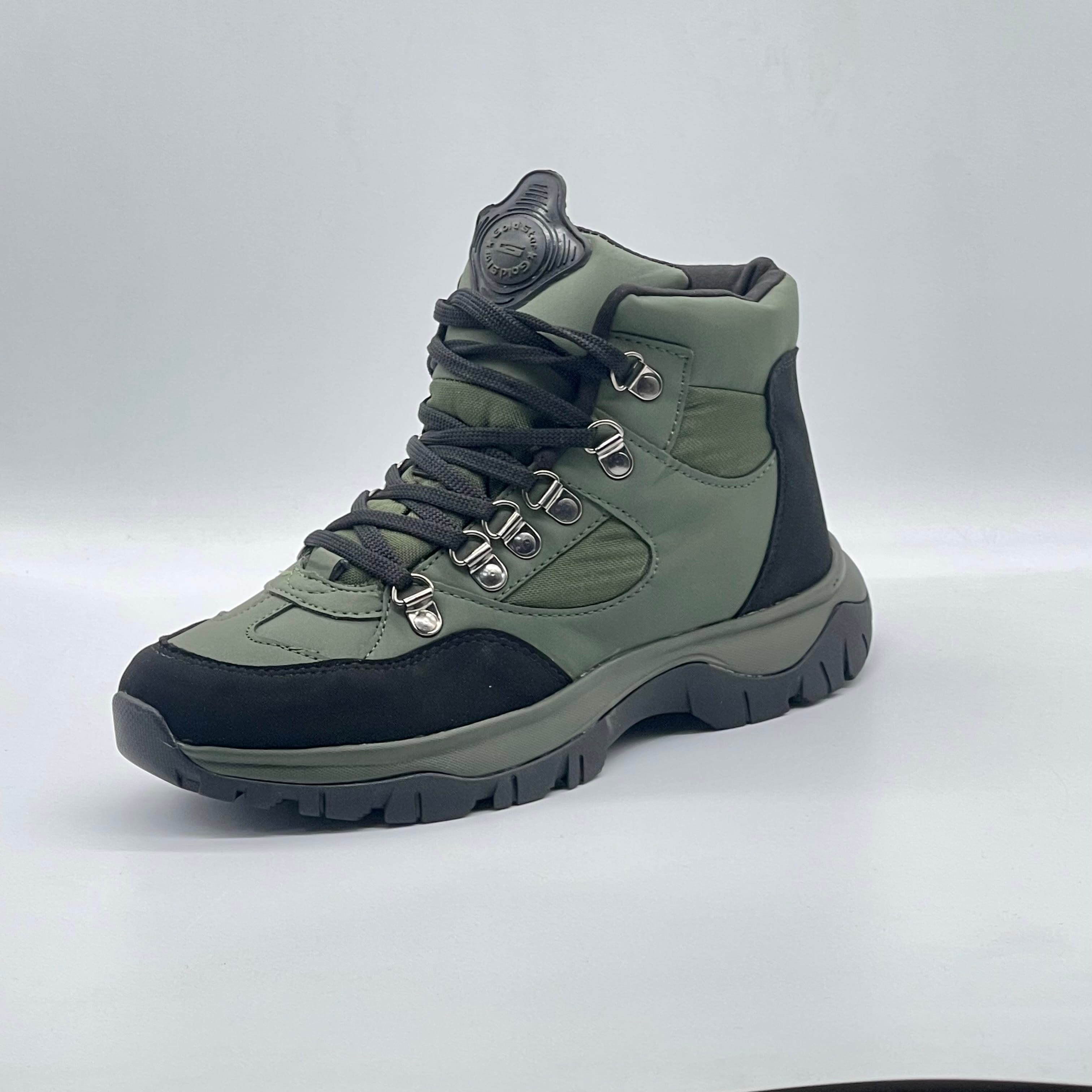 Goldstar G10-G2006 Men'S Hiking Boots (Olive) | High Ankle Trekking Shoes | Durable Outdoor Adventure Footwear - image 1