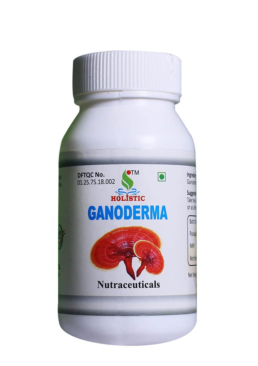 Holistic Ganoderma lucidum Powder Nutraceuticals Supplement 90Capsule 45g - image 1