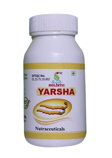 Holistic Yarsha Cordyceps Sinensis Extract Nutraceuticals Supplement 90Capsule 45g - image 1