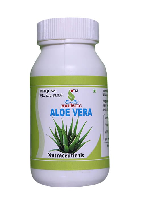 Holistic Aloevera Nutraceuticals Supplement 90 Capsule 45g - image 1