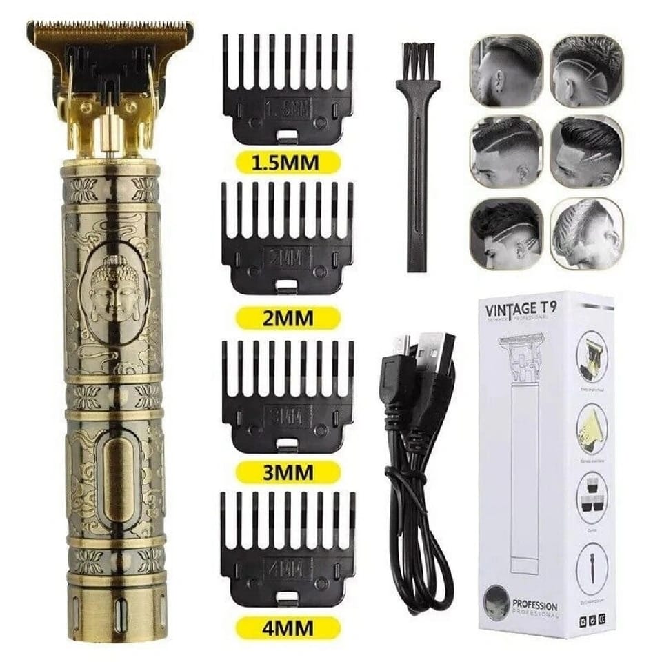 Vintage T9 Hair Clippers | Trimmer Cordless Rechargeable Grooming T-Blade Close Cutting For Men - image 1