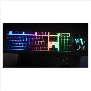 KEYTECH KTH360 RGB Gaming Keyboard Mouse Combo | USB Plug & Play | Ergonomic & Comfortable Design - image 4