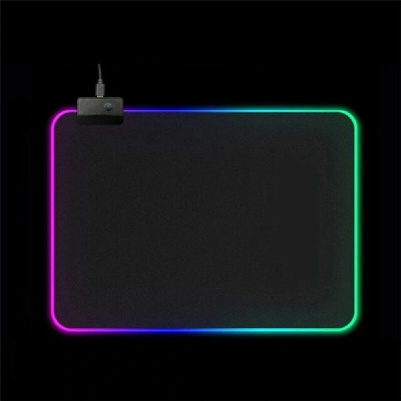 RGB Gaming Mouse Pad Non-Slip Rubber Base, High-Performance Mouse Pad (350 X 250mm) - image 2