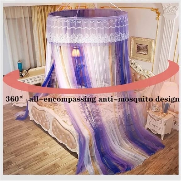 Mosquito Net | Fancy Hanging Mosquito Net | Round Home Mosquito Net Large Size - image 3