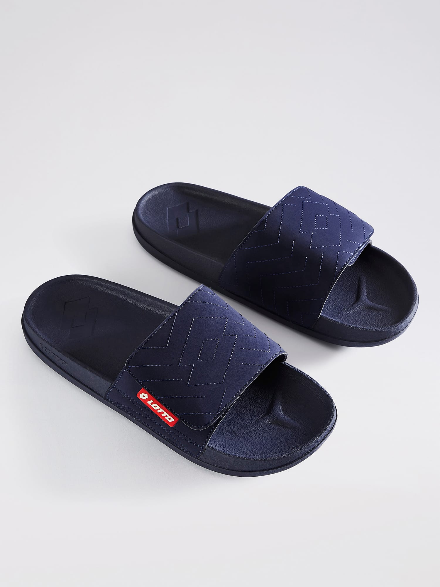 LOTTO ENDURO TX BLUE SLIDES FOR MEN - image 2