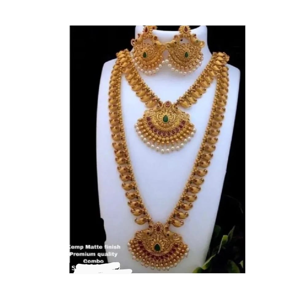 Fancy Gold Jewellery Full Set