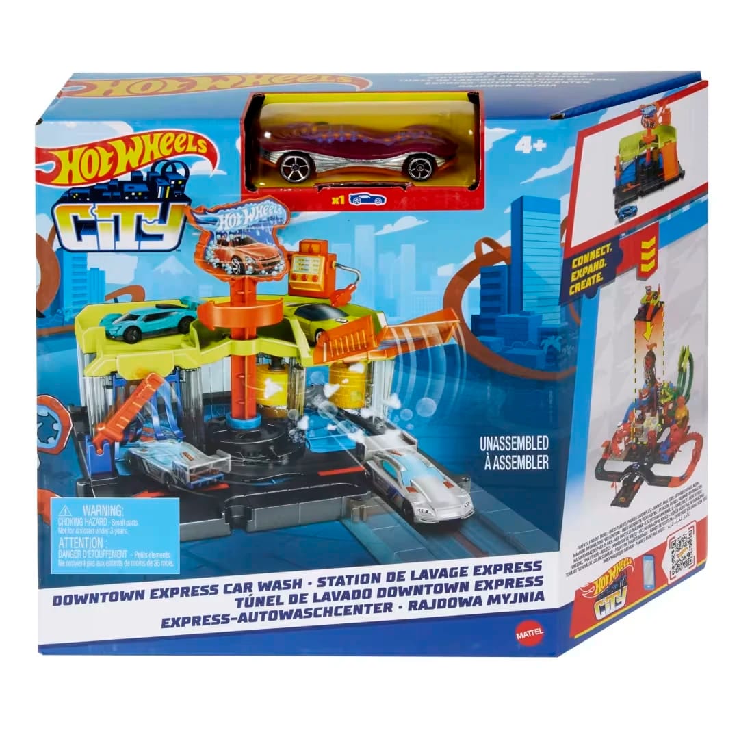 Mattel Hot Wheels City Downtown Tune-Up Shop - image 1