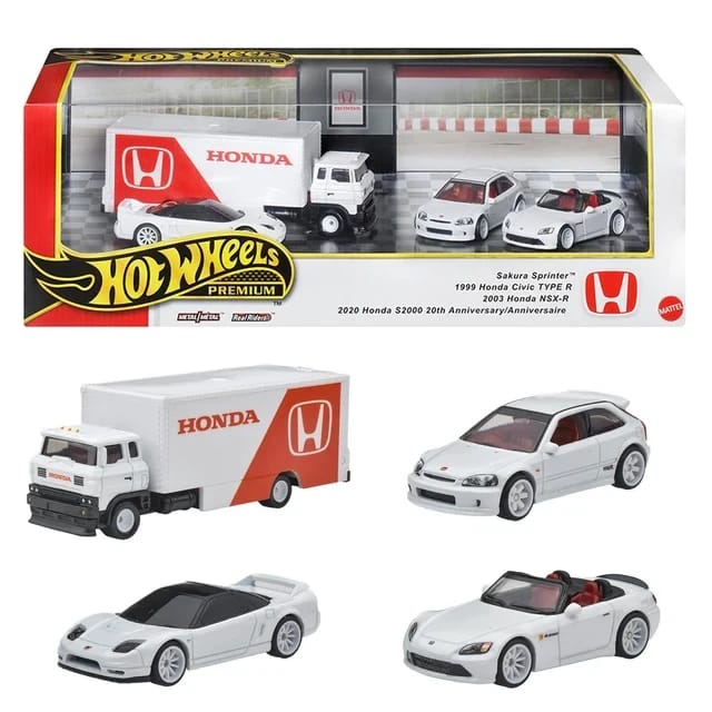 Mattel Hot Wheels Premium Honda Sakura Sprinter Set - image 1