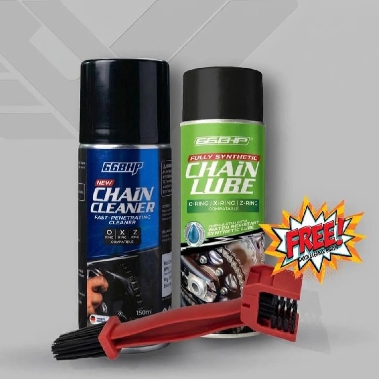 66BHP Chain Lube And Chain Cleaner(150ml) Set