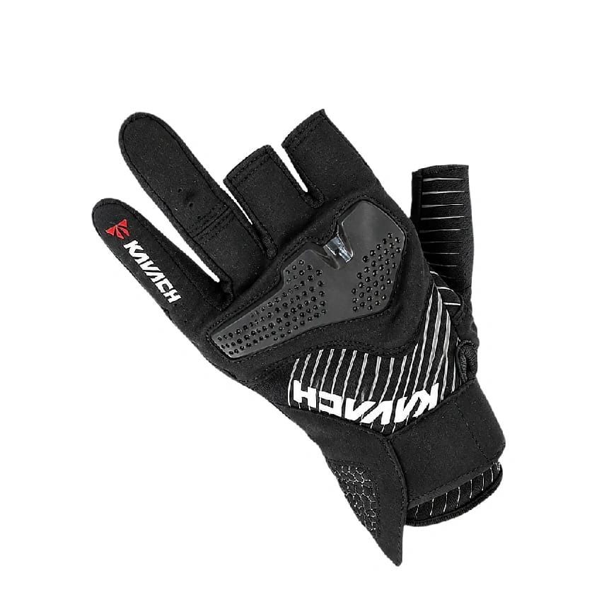 Kavach Half Hybrid Summer Gloves-Flow MX - image 2