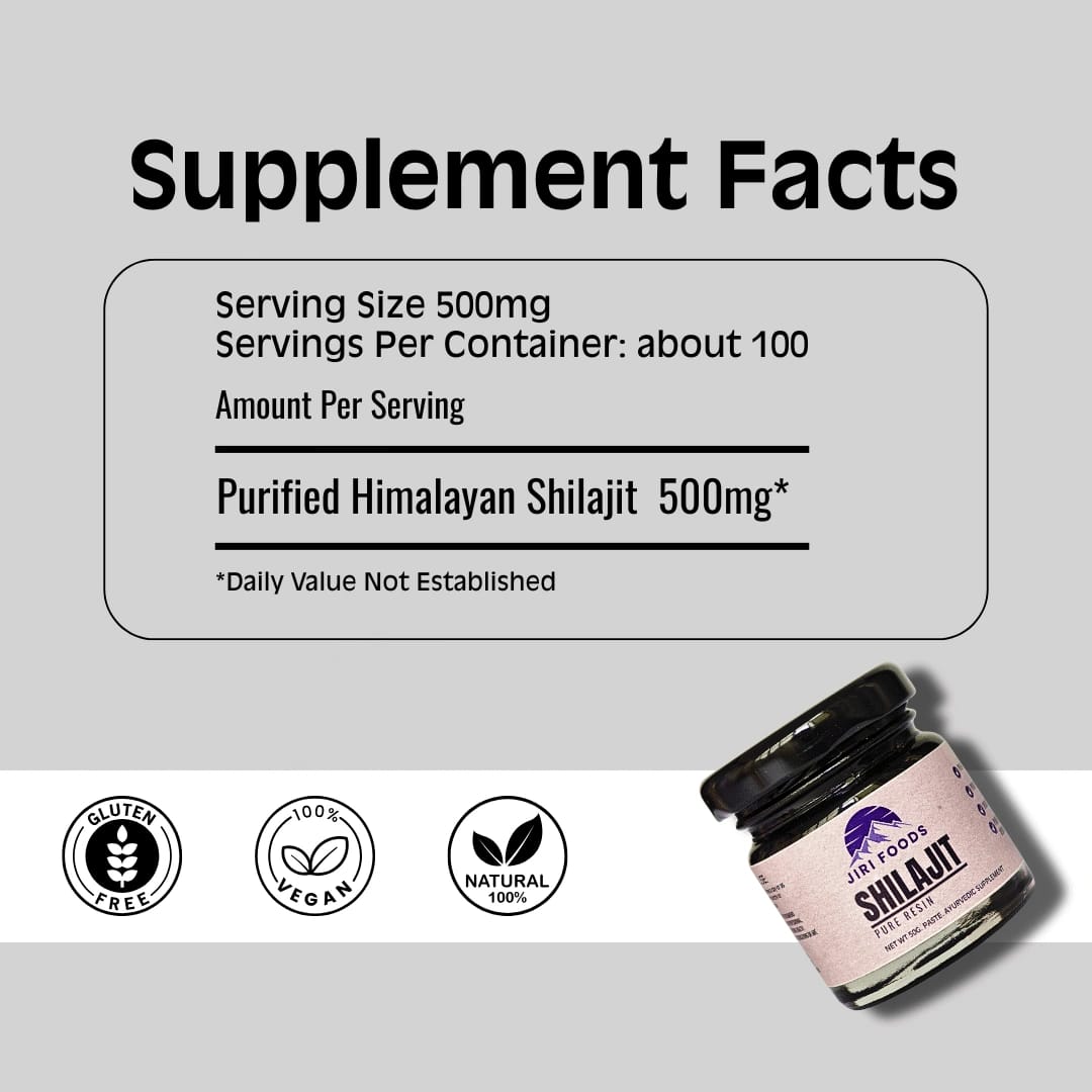 Jiri Foods Premium Shilajit Resin 25g - image 2