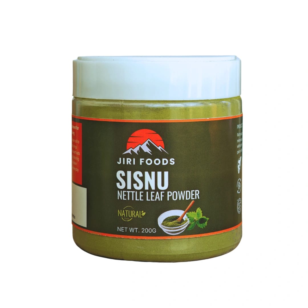 Jiri Foods Sisnu Powder (Stinging Nettle Leaf) 200g - image 1