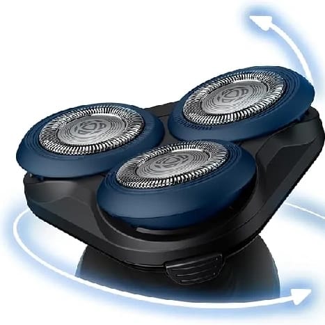 Philips Shaver Series 3000 Black Blue S3608/10 W/ SmartPower Control (Cordless Shaver, Showerproof) - image 4