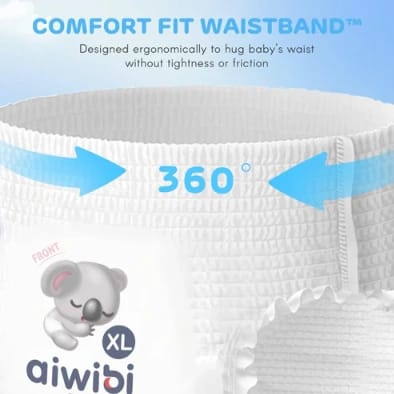 AIWIBI PREMIUM DIAPER BABY PANTS MEDIUM-62 - image 2