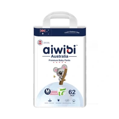 AIWIBI PREMIUM DIAPER BABY PANTS MEDIUM-62 - image 1