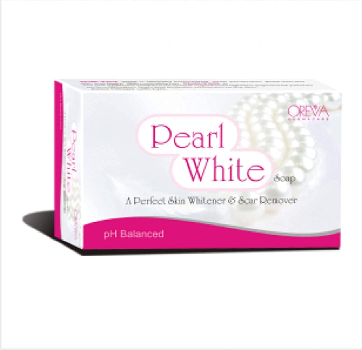 Oreva Dermacare Pearl White A Perfect Skin Brightening And Scar Remover PH Balanced Soap 75g - image 5