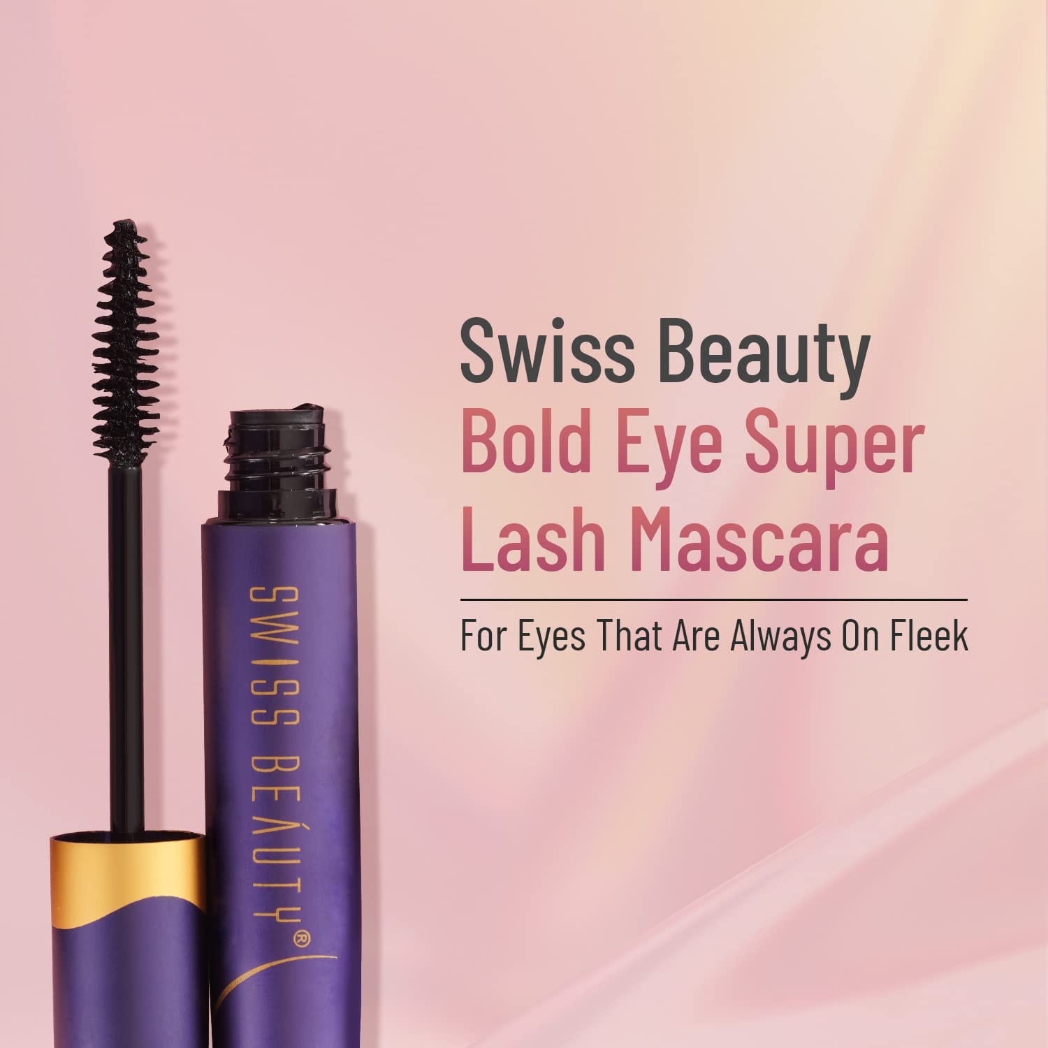 Swiss Beauty Super Lash Mascara | Instant Lift & Curl | Water-Resistant - image 2