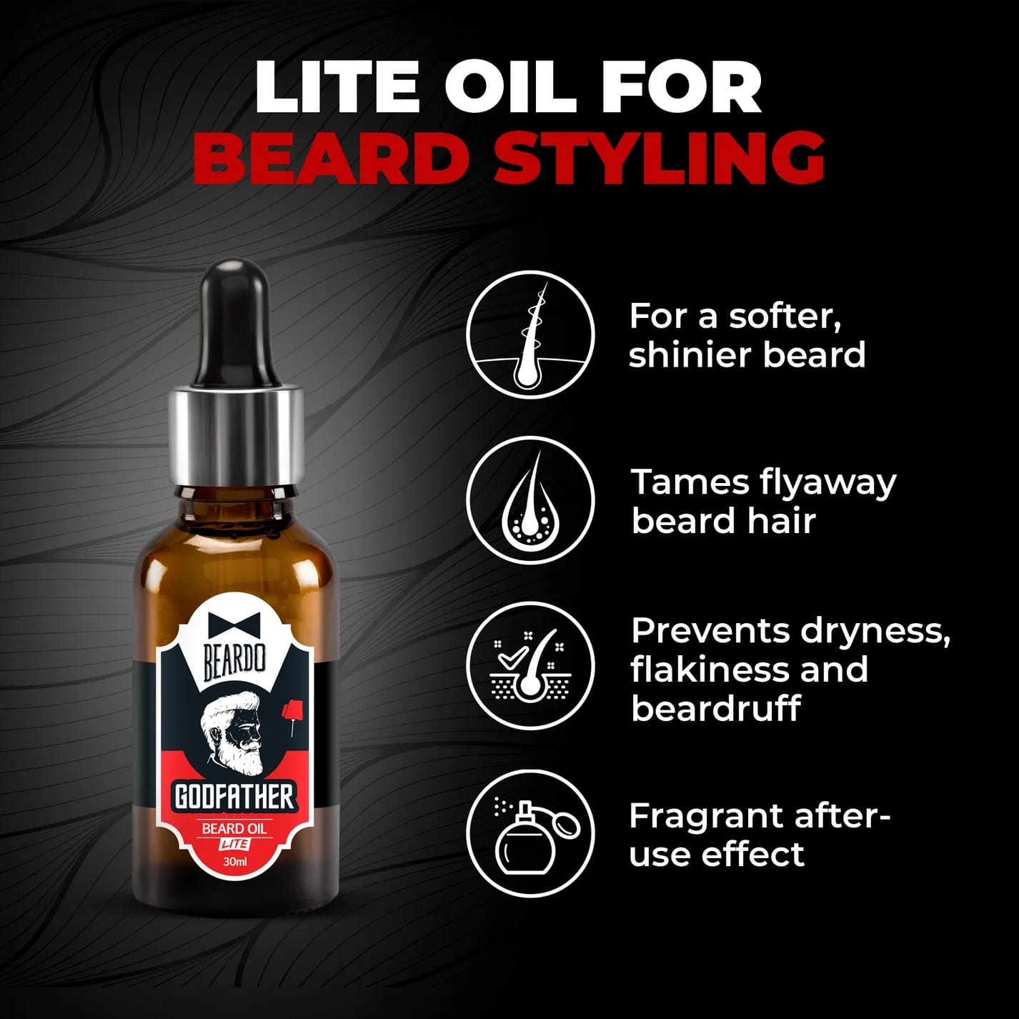 Godfather Beard Oil Lite 30ml - image 3