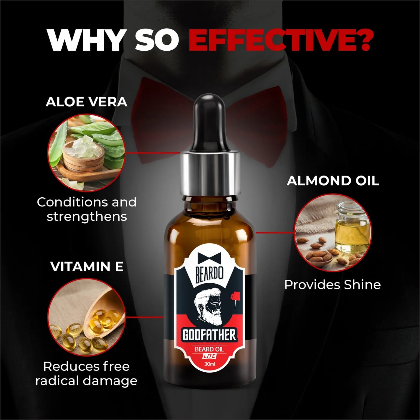 Godfather Beard Oil Lite 30ml - image 4