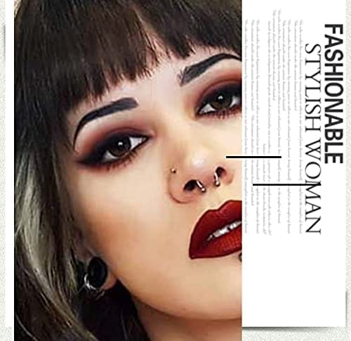 VaryGood Magnetic Nose Septum 316L Stainless Steel Septum For Women - image 3