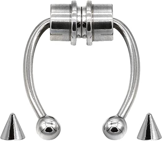 VaryGood Magnetic Nose Septum 316L Stainless Steel Septum For Women - image 1