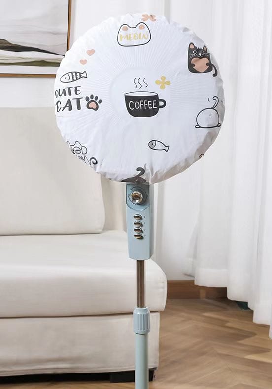 Round Electric Fan Dust Proof Cover - image 3