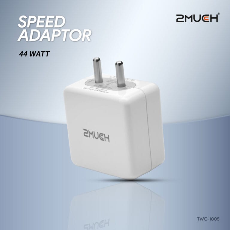 2MUCH SPEED 44WATT CHARGER TWC-1104, – High-Speed 44W Charging With A Type-C Port And Supervooc Cable For Universal Compatibility. - image 2